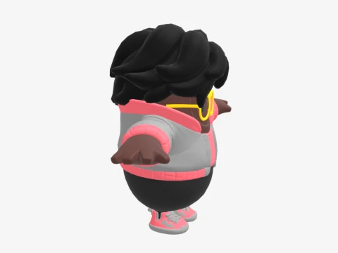 Doctor Slone Fall Guy - Fortnite 3D Model
