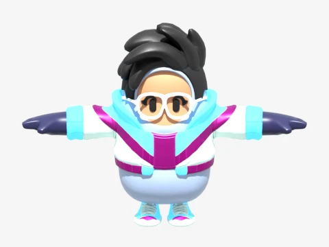 Verity Fall Guy - Fortnite 3D Model