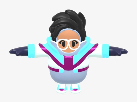 Verity Fall Guy - Fortnite 3D Model
