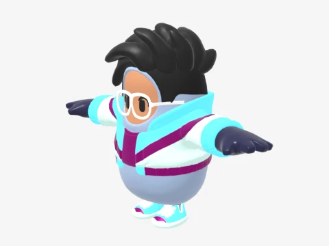 Verity Fall Guy - Fortnite 3D Model