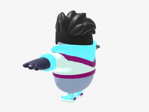 Verity Fall Guy - Fortnite 3D Model