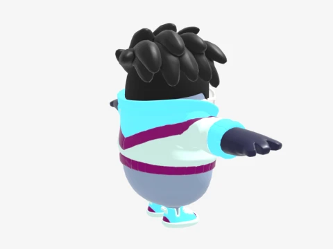 Verity Fall Guy - Fortnite 3D Model