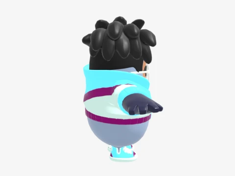 Verity Fall Guy - Fortnite 3D Model