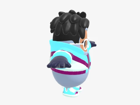 Verity Fall Guy - Fortnite 3D Model