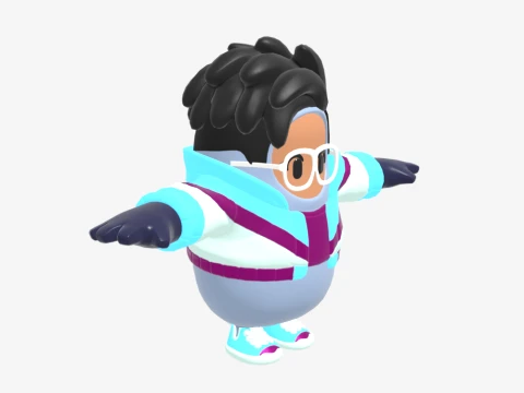 Verity Fall Guy - Fortnite 3D Model