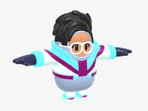 Verity Fall Guy - Fortnite 3D Model