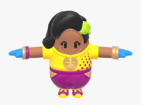 Kalia Fall Guy - Fortnite 3D Model
