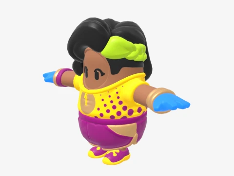 Kalia Fall Guy - Fortnite 3D Model