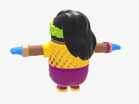Kalia Fall Guy - Fortnite 3D Model