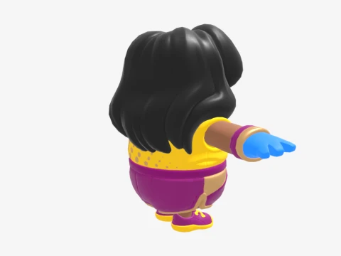 Kalia Fall Guy - Fortnite 3D Model