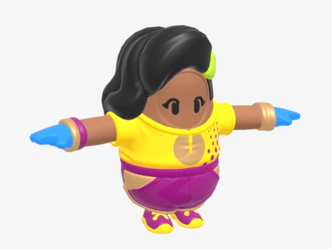 Kalia Fall Guy - Fortnite 3D Model