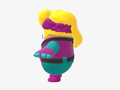 Fashion Elite Skully Fall Guy - Fortnite 3D Model