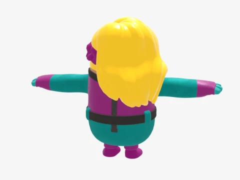 Fashion Elite Skully Fall Guy - Fortnite 3D Model