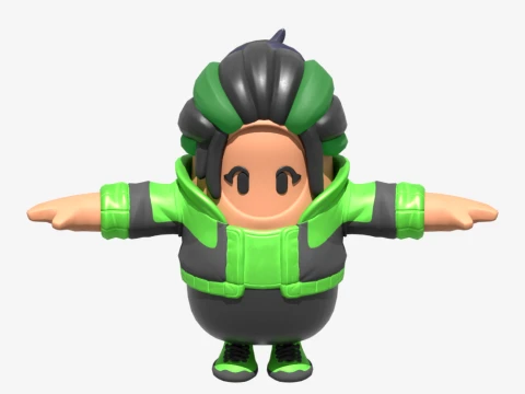 Ani Konda Fall Guy - Fortnite 3D Model