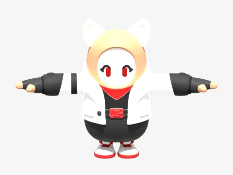 Lapin Fall Guy - Fortnite 3D Model