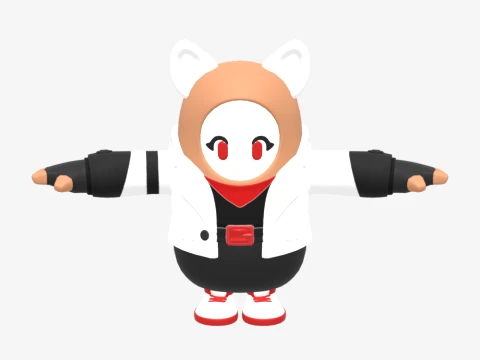 Lapin Fall Guy - Fortnite 3D Model