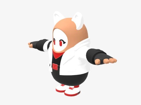 Lapin Fall Guy - Fortnite 3D Model