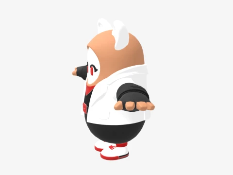 Lapin Fall Guy - Fortnite 3D Model