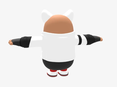 Lapin Fall Guy - Fortnite 3D Model