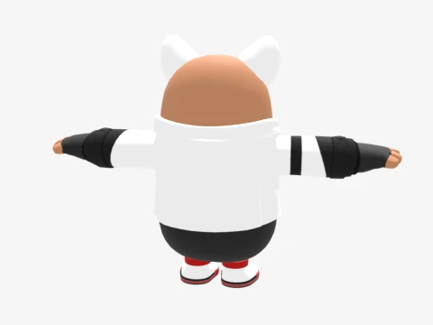 Lapin Fall Guy - Fortnite 3D Model