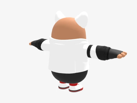 Lapin Fall Guy - Fortnite 3D Model