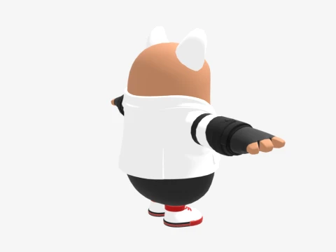 Lapin Fall Guy - Fortnite 3D Model
