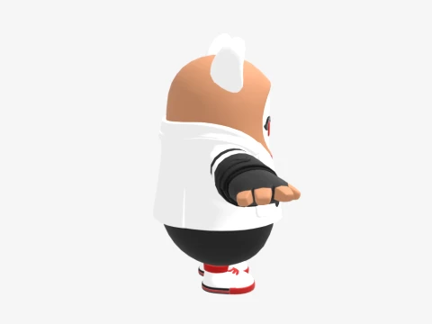 Lapin Fall Guy - Fortnite 3D Model