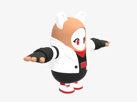Lapin Fall Guy - Fortnite 3D Model