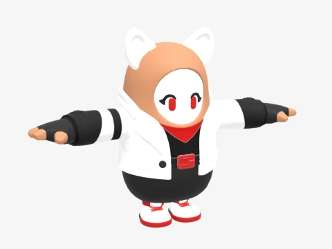 Lapin Fall Guy - Fortnite 3D Model