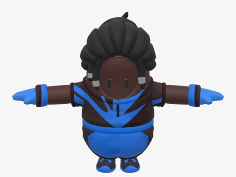 Tidewalker Trace Fall Guy - Fortnite 3D Model