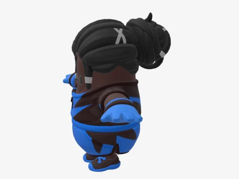 Tidewalker Trace Fall Guy - Fortnite 3D Model