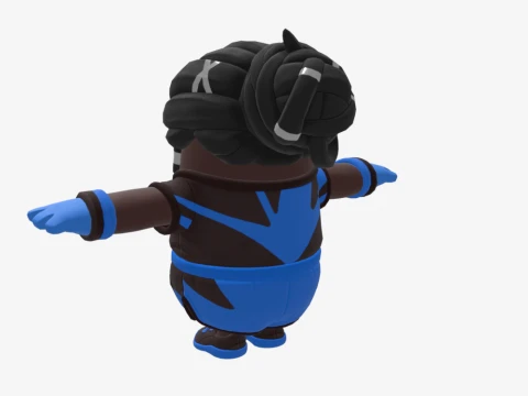 Tidewalker Trace Fall Guy - Fortnite 3D Model