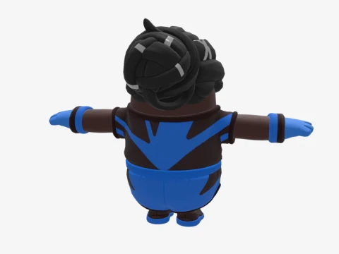 Tidewalker Trace Fall Guy - Fortnite 3D Model