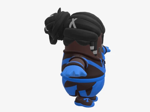 Tidewalker Trace Fall Guy - Fortnite 3D Model