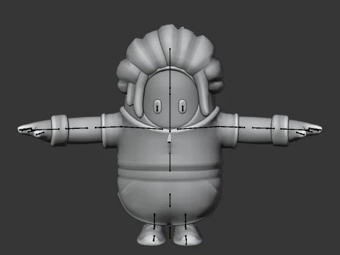 Tidewalker Trace Fall Guy - Fortnite 3D Model