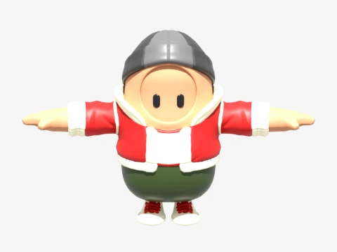 Cozy Jonesy Fall Guy - Fortnite 3D Model
