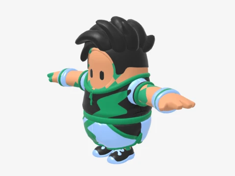 Championship Jonesy Fall Guy - Fortnite 3D Model