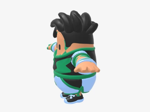 Championship Jonesy Fall Guy - Fortnite 3D Model