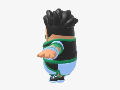 Championship Jonesy Fall Guy - Fortnite 3D Model