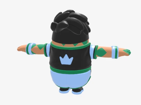 Championship Jonesy Fall Guy - Fortnite 3D Model