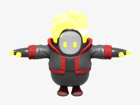 Hotwire Fall Guy - Fortnite 3D Model