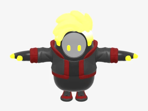 Hotwire Fall Guy - Fortnite 3D Model