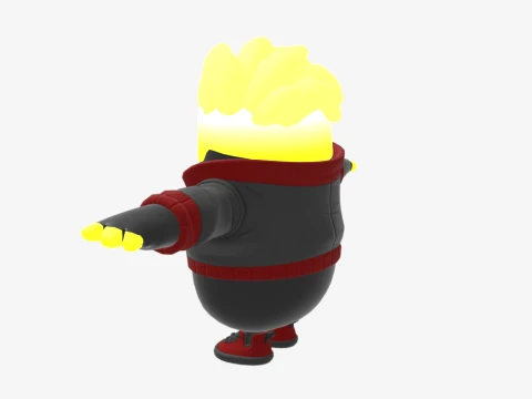 Hotwire Fall Guy - Fortnite 3D Model