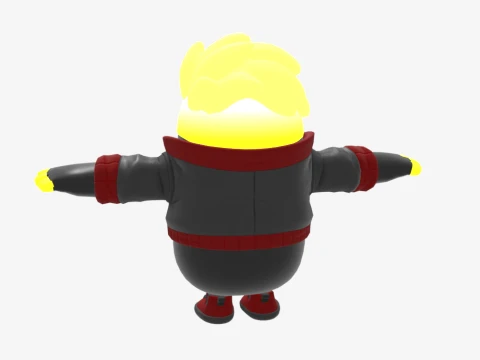 Hotwire Fall Guy - Fortnite 3D Model