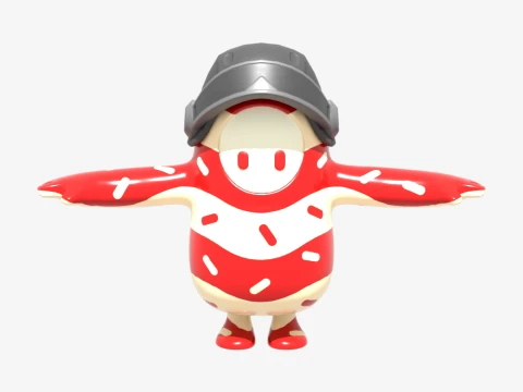 Kane Fall Guy - Fortnite 3D Model