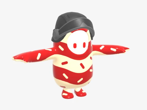 Kane Fall Guy - Fortnite 3D Model