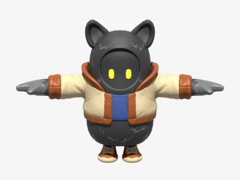 Azuki Fall Guy - Fortnite 3D Model