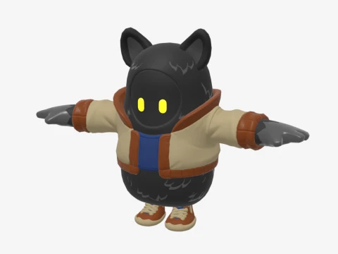 Azuki Fall Guy - Fortnite 3D Model