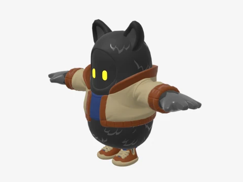 Azuki Fall Guy - Fortnite 3D Model