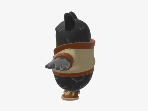 Azuki Fall Guy - Fortnite 3D Model